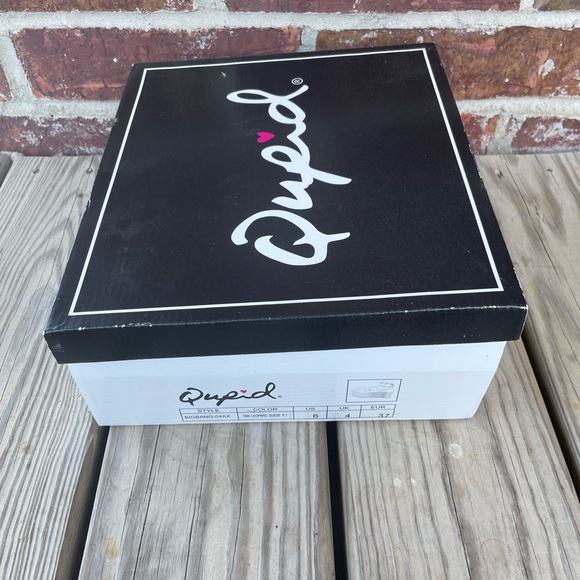 Ladies Qupid Big Bang Tan Leopard Print Platform Sandals With Box Size 6 - Picture 13 of 13